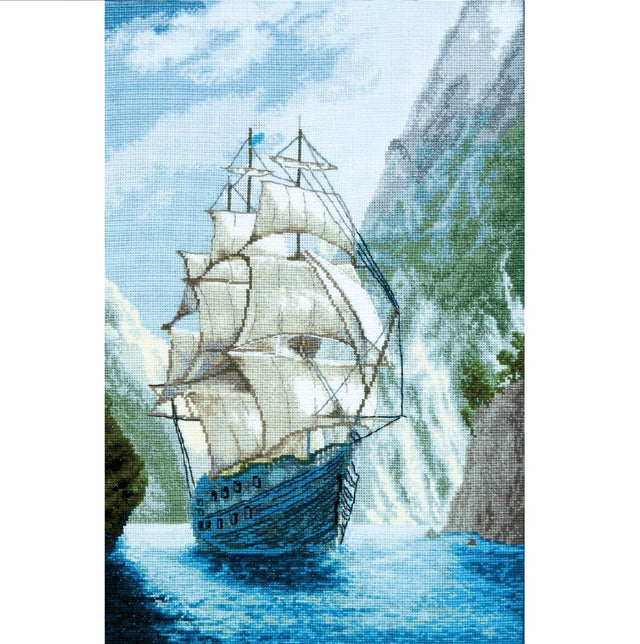 TO THE HOME HARBOR Cross Stitch Kit by Charivna Mit