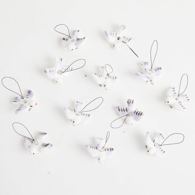 KnitPro NEW ZOONI Stitch Markers in Playful Beads Peace 