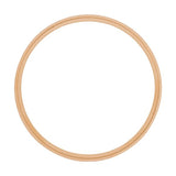Screwless beech embroidery display hoop with depth.